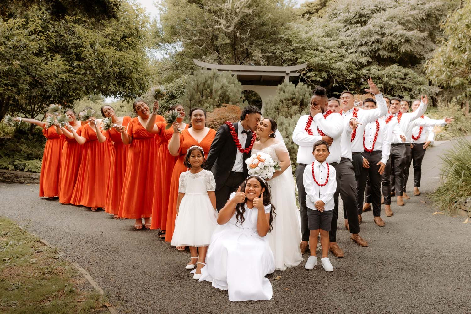 Blissful Church Wedding in Auckland